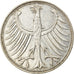 Moneta, Niemcy - RFN, 5 Mark, 1956, Munich, EF(40-45), Srebro, KM:112.1