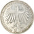 Moneda, ALEMANIA - REPÚBLICA FEDERAL, 10 Mark, 1972, Karlsruhe, MBC, Plata