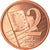 Turkije, Medaille, 2 C, Essai Trial, 2003, Exonumia, FDC, Copper Plated Steel