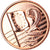 Malta, Medal, 2 C, Essai Trial, 2003, Exonumia, MS(60-62), Copper Plated Steel