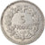 Coin, France, Lavrillier, 5 Francs, 1937, Paris, EF(40-45), Nickel, KM:888