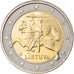 Lithouwen, 2 Euro, 2015, PR+, Bi-Metallic, KM:212