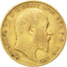 Gran Bretagna, Edward VII, 1/2 Sovereign, 1907, BB, Oro, KM:804