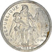 Moneda, Nueva Caledonia, Franc, 1988, Paris, SC, Aluminio, KM:10, Lecompte:49