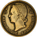 Coin, French West Africa, 25 Francs, 1956, EF(40-45), Aluminum-Bronze, KM:7