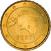 Estónia, 10 Euro Cent, 2011, Vantaa, MS(63), Latão, KM:64