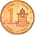 Watykan, Euro Cent, Type 2, 2005, unofficial private coin, MS(65-70), Miedź