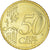 Lithuania, 50 Euro Cent, 2015, MS(63), Brass