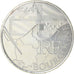 France, 10 Euro, Bourgogne, 2010, Paris, MS(63), Silver, KM:1649