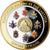 Vaticano, medaglia, Le Pape François, 2013, FDC, Rame dorato