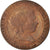 Moneda, España, Isabel II, 5 Centimos, 1868, Barcelona, BC, Cobre, KM:635.1