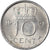 Moeda, Países Baixos, Juliana, 10 Cents, 1961, VF(30-35), Níquel, KM:182