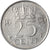 Coin, Netherlands, Juliana, 25 Cents, 1969, AU(50-53), Nickel, KM:183