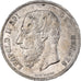 Moneta, Belgia, Leopold II, 5 Francs, 5 Frank, 1873, AU(50-53), Srebro, KM:24