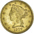 Moneta, USA, Coronet Head, $5, Half Eagle, 1907, U.S. Mint, Philadelphia