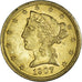 Moneta, Stati Uniti, Coronet Head, $5, Half Eagle, 1907, U.S. Mint