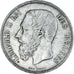 Moneta, Belgio, Leopold II, 5 Francs, 5 Frank, 1869, BB, Argento, KM:24