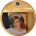 Reino Unido, Medal, Portraits de la Princesse Diana, MS(60-62), Cobre Dourado