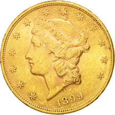 Stati Uniti, Liberty Head, $20, Double Eagle, 1899, U.S. Mint, Philadelphia,...