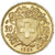 Moneta, Svizzera, 20 Francs, 1922, Bern, SPL, Oro, KM:35.1