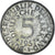 Moneta, Niemcy - RFN, 5 Mark, 1957, Hamburg, EF(40-45), Srebro, KM:112.1