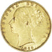 Moeda, Grã-Bretanha, Victoria, Sovereign, 1864, AU(50-53), Dourado, KM:736.2