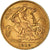 Coin, Great Britain, George V, 1/2 Sovereign, 1913, MS(60-62), Gold, KM:819