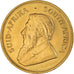 Moeda, África do Sul, Krugerrand, 1982, MS(64), Dourado, KM:73