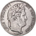 Coin, France, Louis-Philippe, 5 Francs, 1837, Paris, VF(30-35), Silver