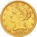 Stati Uniti, Coronet Head, $5, Half Eagle, 1903, U.S. Mint, San Francisco, BB...