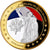 Frankrijk, Medaille, Les piliers de la République, Marianne, FDC, Verzilverd