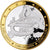 Frankrijk, Medaille, Géants Euro, Dénomination, 1995, UNC, Copper Gilt