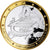 Frankrijk, Medaille, Géants Euro, Numéraire, 2002, FDC, Copper Gilt