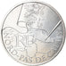 France, 10 Euro, Nord-Pas de Calais, 2010, Paris, MS(63), Silver, Gadoury:EU399