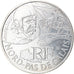 France, 10 Euro, Nord-Pas de Calais, 2012, Paris, SPL+, Argent, KM:1880