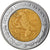 Moneda, México, Peso, 2001, Mexico City, BC+, Bimetálico, KM:603