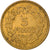 Coin, France, Lavrillier, 5 Francs, 1945, Castelsarrasin, EF(40-45)