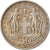 Moneta, Grecja, Constantine II, 50 Lepta, 1966, VF(30-35), Miedź-Nikiel, KM:88