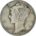 Moeda, Estados Unidos da América, Mercury Dime, Dime, 1937, U.S. Mint