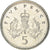 Moneta, Wielka Brytania, Elizabeth II, 5 Pence, 2005, AU(50-53), Miedź-Nikiel