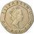Moneta, Gran Bretagna, Elizabeth II, 20 Pence, 1995, MB+, Rame-nichel, KM:939