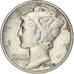 Moeda, Estados Unidos da América, Mercury Dime, Dime, 1940, U.S. Mint