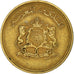 Monnaie, Maroc, al-Hassan II, 5 Santimat, 1974, TB, Aluminum-Bronze, KM:59