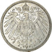 Coin, GERMANY - EMPIRE, Wilhelm II, Mark, 1909, Berlin, AU(55-58), Silver, KM:14