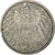 Moneta, GERMANIA - IMPERO, Wilhelm II, Mark, 1909, Karlsruhe, BB+, Argento
