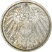 Coin, GERMANY - EMPIRE, Wilhelm II, Mark, 1914, Karlsruhe, MS(64), Silver, KM:14