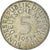 Moneta, Niemcy - RFN, 5 Mark, 1951, Hambourg, EF(40-45), Srebro, KM:112.1