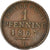 Coin, German States, PRUSSIA, Wilhelm I, Pfennig, 1867, VF(30-35), Copper