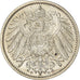 Coin, GERMANY - EMPIRE, Wilhelm II, Mark, 1914, Karlsruhe, MS(63), Silver, KM:14