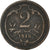 Moneda, Austria, Franz Joseph I, 2 Heller, 1910, BC+, Bronce, KM:2801